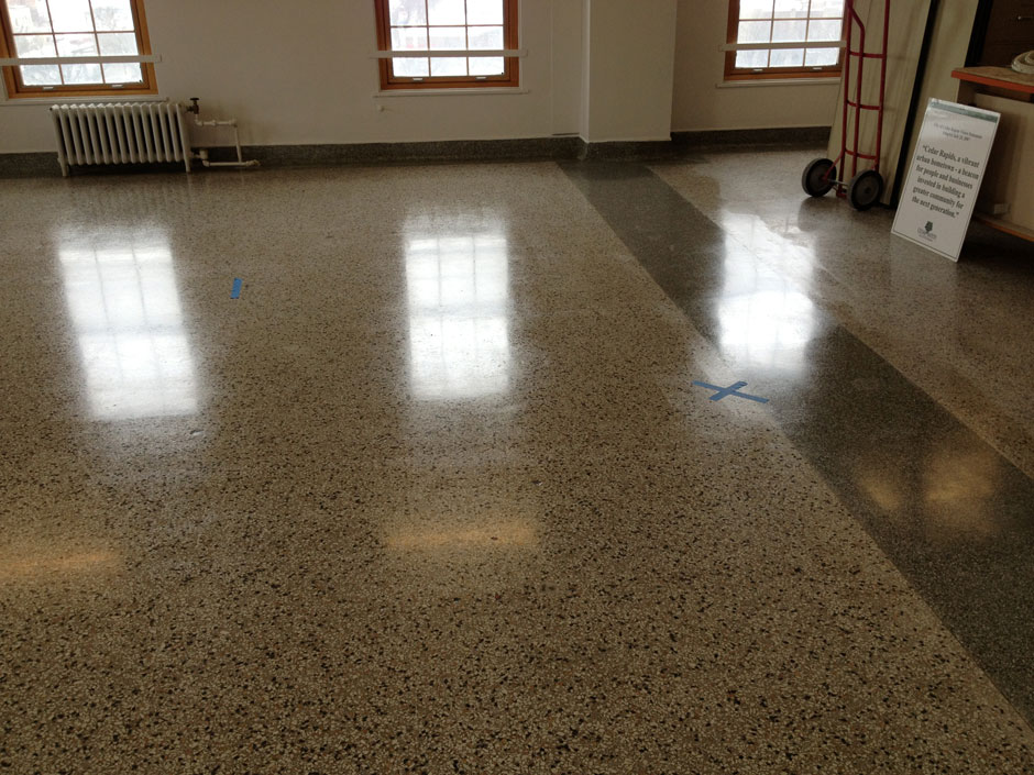 New Terrazzo Floor